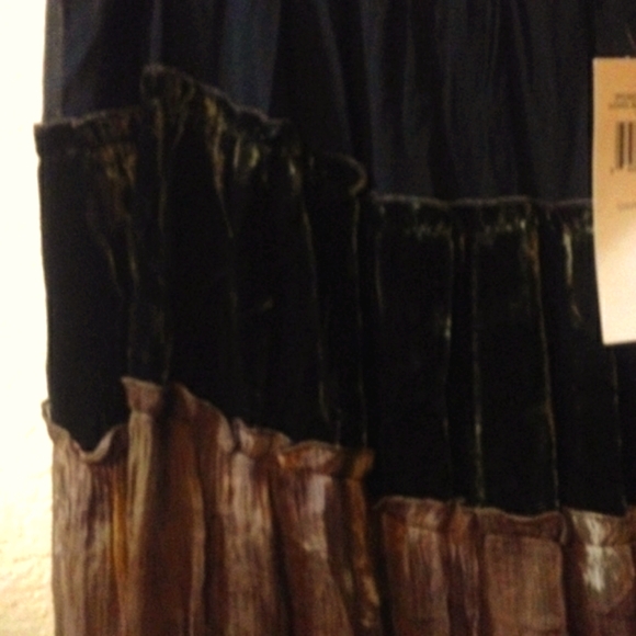 NWT BCBG long chiffon  maxi skirt - Picture 4 of 9